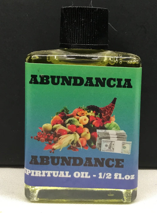 ABUDANCIA ACEITE ESPIRITUAL